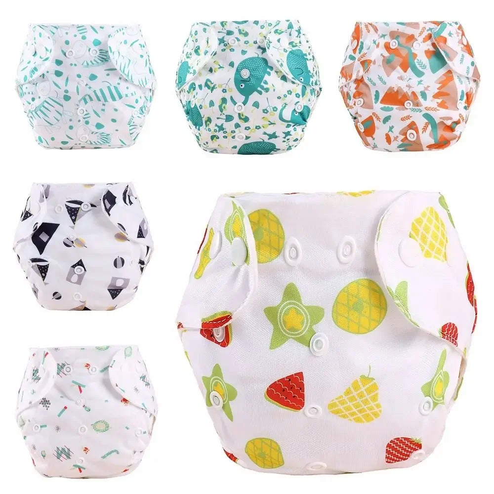 Fralda reutilizáveis estilo calcinha e cueca para desfralde