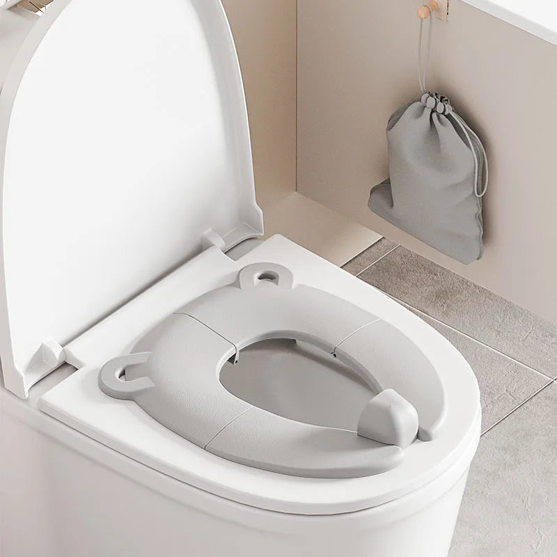 Assento Sanitário Infantil Dobrável para viagem - Portátil