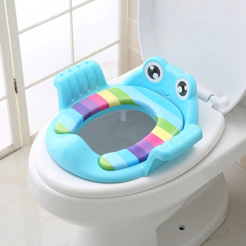Assento Sanitário Infantil com Escada Ajustável – Troninho Educativo Confortável e Antiderrapante para Treinamento das Crianças