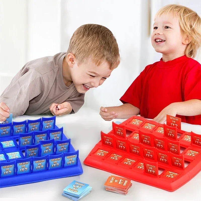 Jogo de Adivinha Quem Sou - Jogo de tabuleiro educativo