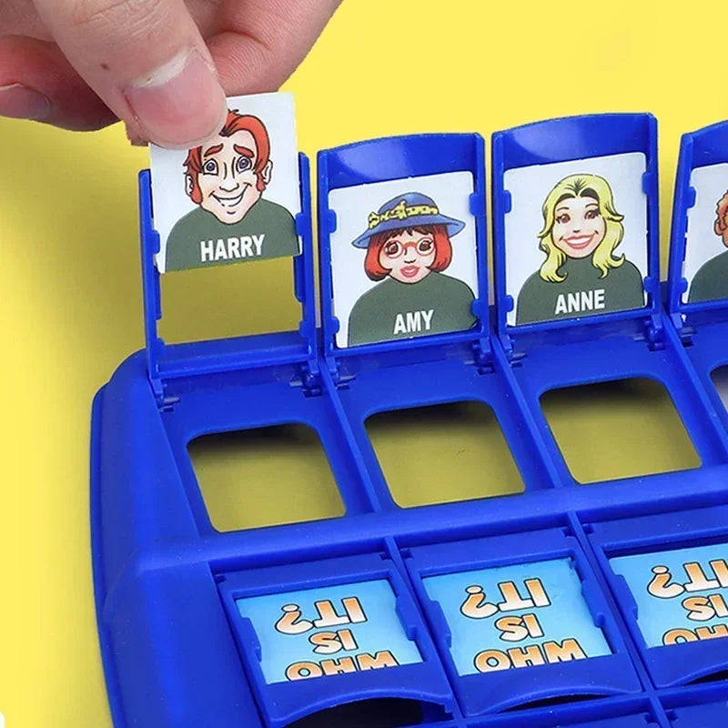 Jogo de Adivinha Quem Sou - Jogo de tabuleiro educativo