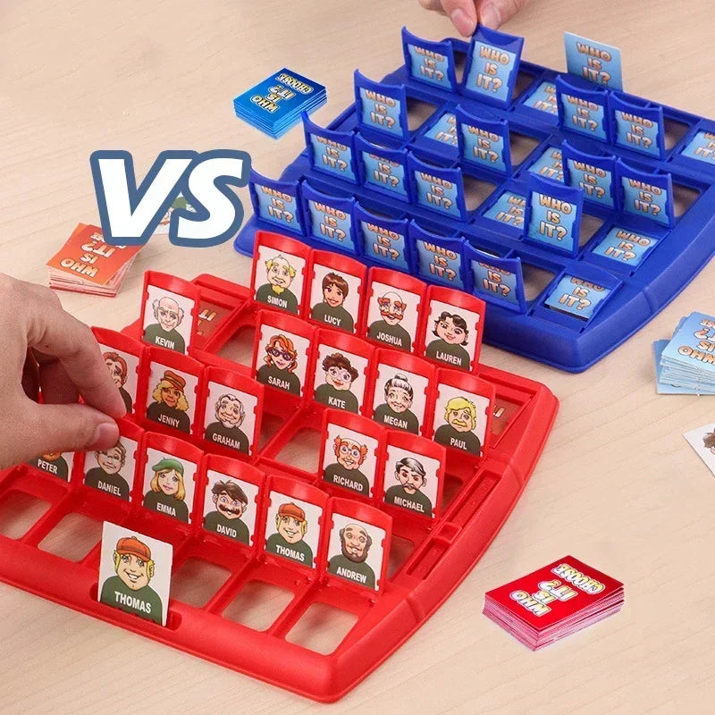 Jogo de Adivinha Quem Sou - Jogo de tabuleiro educativo