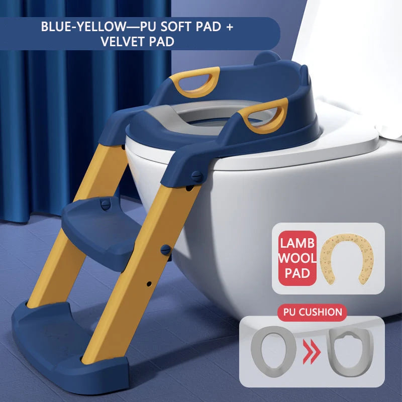 Redutor de assento com escada infantil